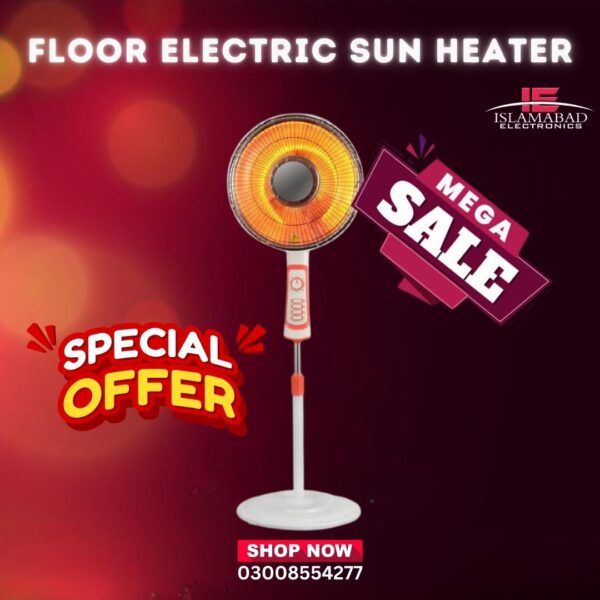 Floor Halogen Sun Electric Heater