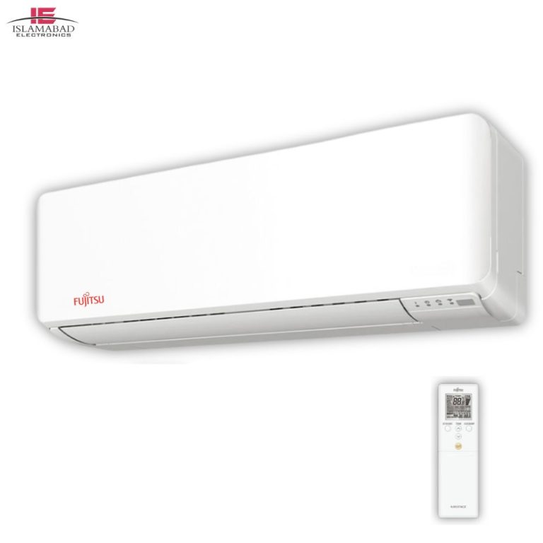 Fujitsu DC Inverter 1.0 TR AC (Made in Thailand) with energy efficiency, low noise, and powerful cooling. Order now for the best price in Pakistan!