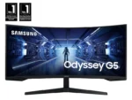 Samsung Odyssey G55T Monitor 34-inch 3440x1440 165Hz 1000R Curved UWQHD Gaming Monitor Pakistan