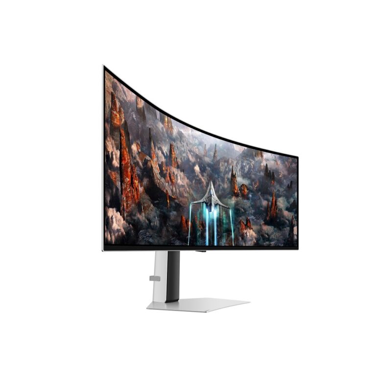 Samsung Odyssey OLED G93SC 49-inch curved OLED gaming monitor with 240Hz refresh rate in Pakistan