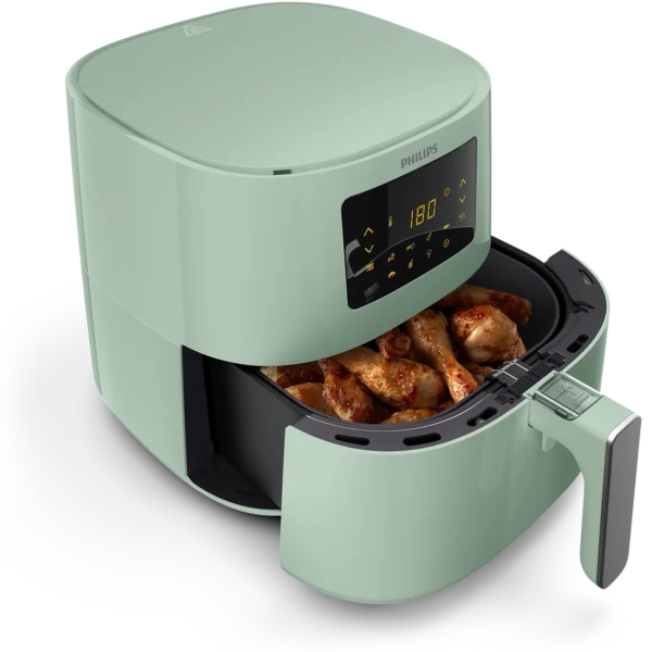 Philips XL Airfryer HD9270 Aurora Green – 3000 Series Airfryer with Rapid Air Technology, Touchscreen and 14-in-1 Cooking Modes | Healthy Cooking Appliance in Pakistan