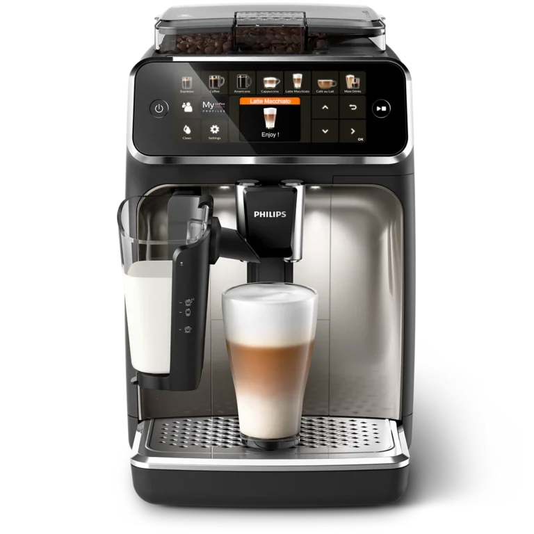 Philips espresso machine 5400 EP5447/90 with LatteGo milk system and 12 coffee beverages – Best coffee machine in Pakistan