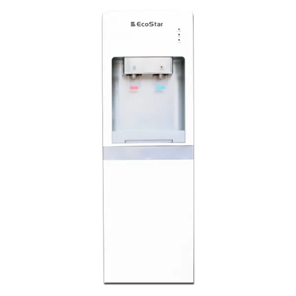 EcoStar Water Dispenser Pakistan with Hot & Cold, 16L Refrigerator Cabinet, Stainless Steel Tank, and Energy Efficient Performance