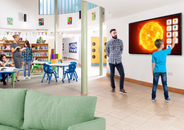 Philips Interactive Display Solutions Android multi-touch smart display for classrooms and offices in Pakistan