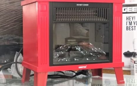 GEEPAS Fireplace Heater GFH9556P