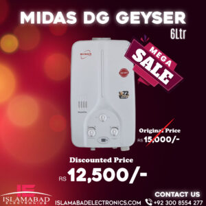 Midas DG Geyser 6Ltr