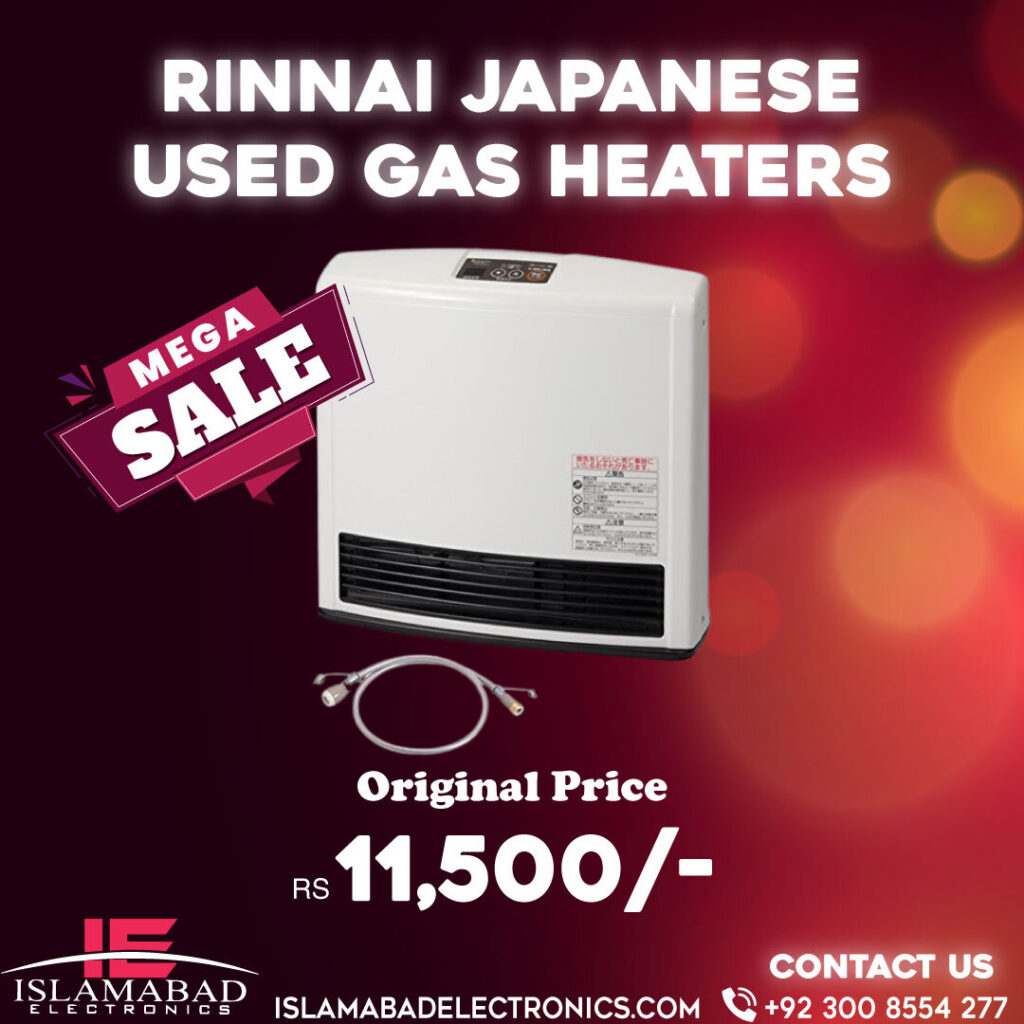 Rinnai Japanese Used Gas Heaters Islamabad Electronics, Pakistan
