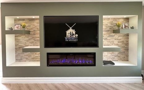 Electric Fireplace customized