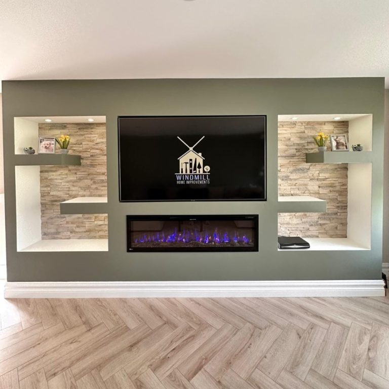 Electric Fireplace customized