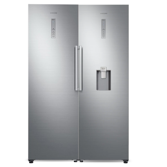 samsung-twinz-freezer-6-shelves-315-litersrefrigerator-375-liters-water-dispenser-silver-color-rz32m