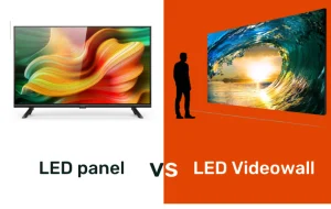 LED TVs and video walls