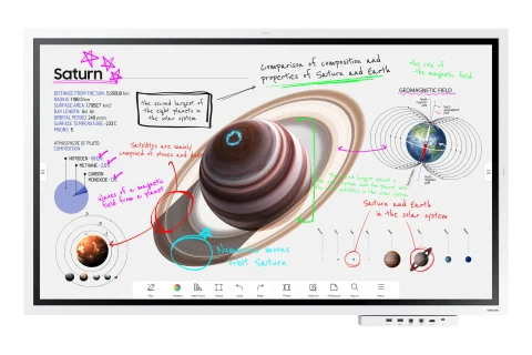 WM65B - Flip Pro 4K UHD Interactive Display for Education and Business • Drawing experience with 2,048 points of pressure with industry-best latency at just 26ms. • A real-world writing experience with pen and brush mode, quick tool and palette. • Multiple connectivity including HDMI, USB, USB Type-C, DP and easy screen sharing via wireless. • Engaging learning experience with MimioConnect or Video call applications.