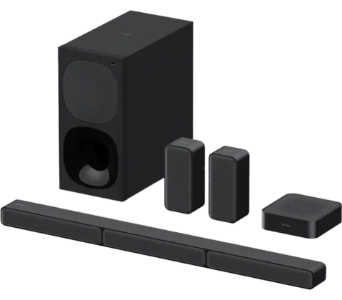 Sony HT-S40R Soundbar in Pakistan with Wireless Rear Speakers and Subwoofer for Home Theater Use