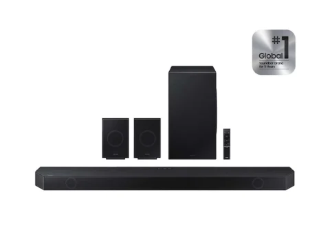 Samsung Q990D Soundbar in Pakistan with Dolby Atmos, 11.1.4 Channel Audio and Wireless Rear Speakers