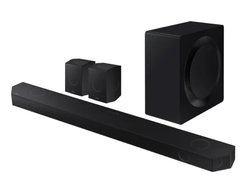 Samsung Q990D Soundbar in Pakistan with Dolby Atmos, 11.1.4 Channel Audio and Wireless Rear Speakers