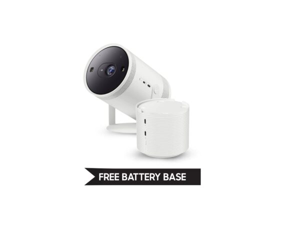 Samsung Freestyle Portable Projector SP-LSP3BLA – 100 inch Smart Projector with 360 sound in Pakistan