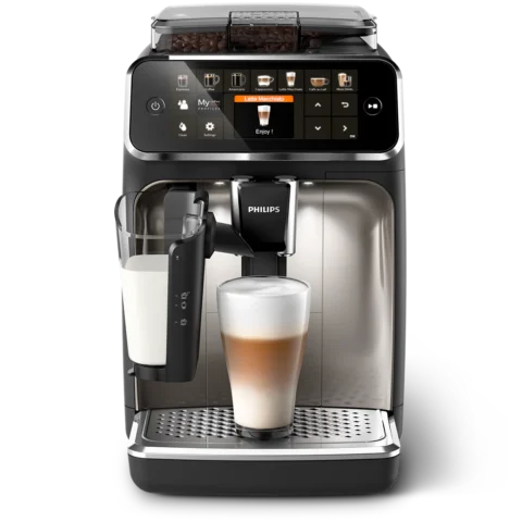 Philips espresso machine 5400 EP5447/90 with LatteGo milk system and 12 coffee beverages – Best coffee machine in Pakistan