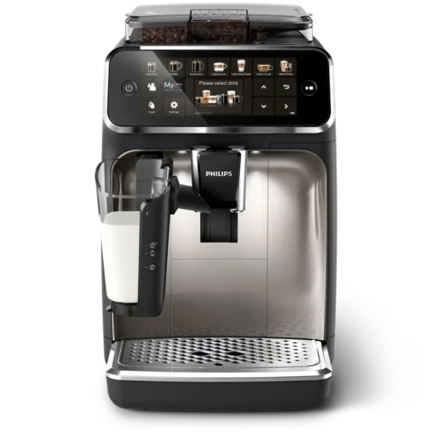 Philips espresso machine 5400 EP5447/90 with LatteGo milk system and 12 coffee beverages – Best coffee machine in Pakistan