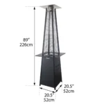 Premium Outdoor Patio Heater in Pakistan – Quartz Tube, LPG & NG Compatible - Image 5