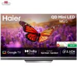 Haier M95EUX Mini QLED 65-Inch and 75-Inch 4K Google TV with Dolby Vision and Harmon Kardon Sound best price in Pakistan