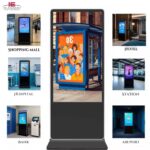 floor standing digital display application