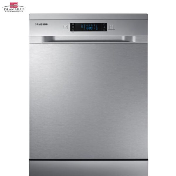 Samsung DW60M5070FS dishwasher 14 place freestanding model for modern kitchens in Pakistan