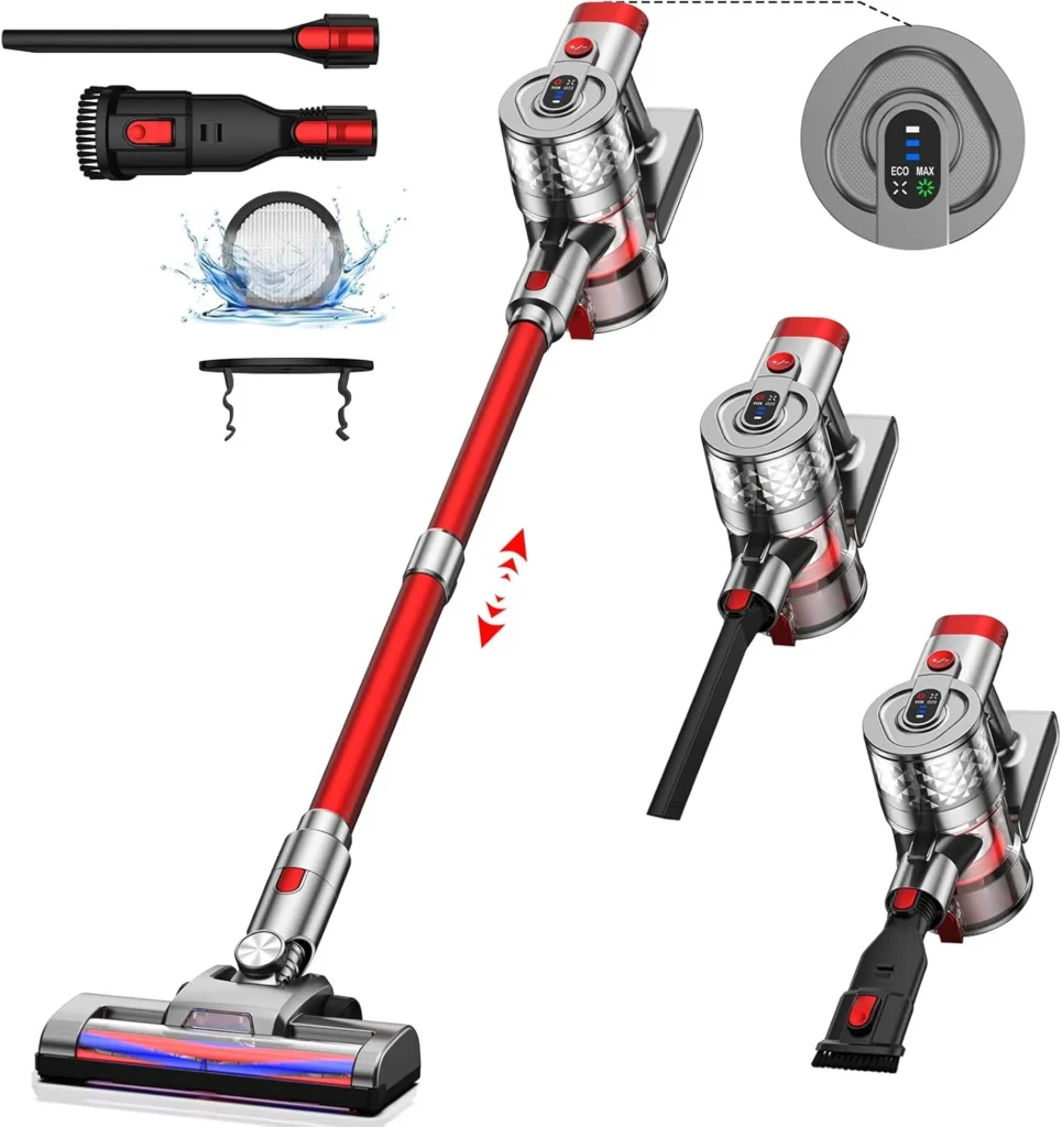 Wireless Vacuum Cleaner Pakistan WSD 9212 30000Pa cordless vacuum with HEPA filter best vacuum cleaner in Pakistan
