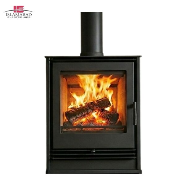 Custom Wood Burning Fireplace in Pakistan by Islamabad Electronics – luxury indoor wood burning fireplace with custom design, efficient home heating, and premium fireplace