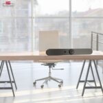 Logitech Rally Bar Mini 4K video conferencing system with AI conference camera, beamforming microphones, premium speakers, Zoom Rooms, Microsoft Teams compatibility, and professional meeting room solution in Pakistan